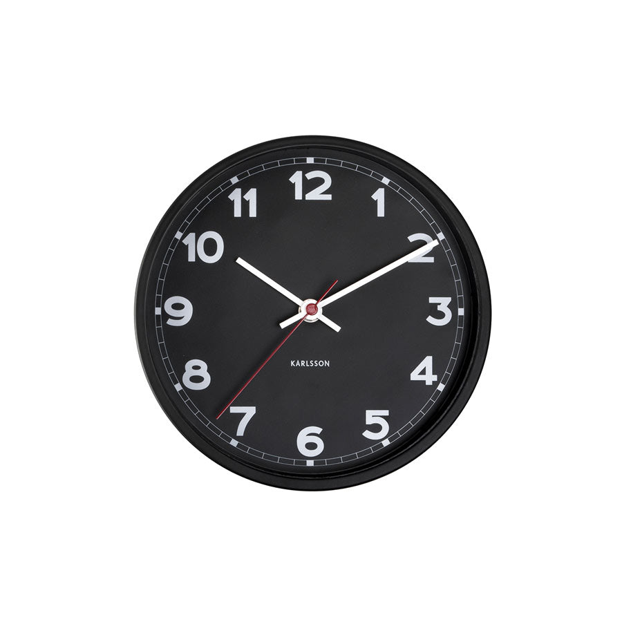 New Classic Clock - Small Black