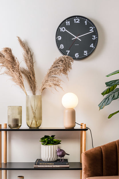 New Classic Clock - Medium Black