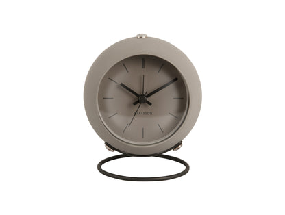 Nirvana Globe Alarm Clock - Dark Warm Grey