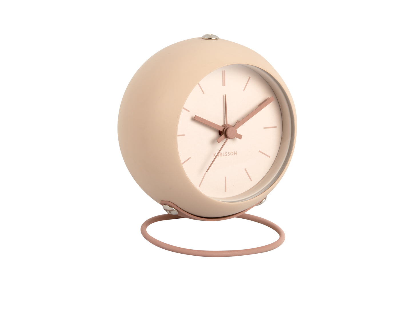 Nirvana Globe Alarm Clock - Sand Brown