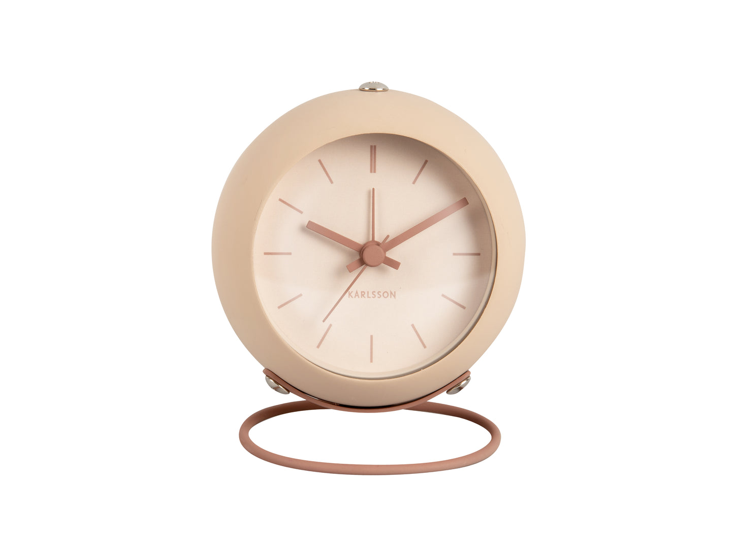Nirvana Globe Alarm Clock - Sand Brown