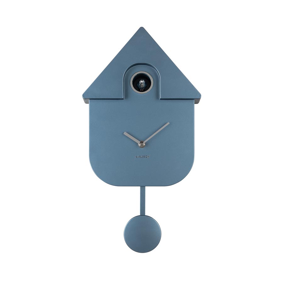 Modern Cuckoo Clock - Metallic Dark Blue [PRE-ORDER END OCT]