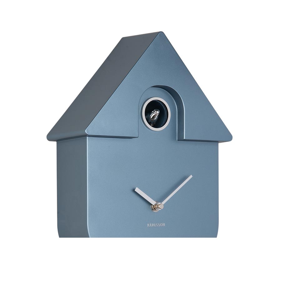Modern Cuckoo Clock - Metallic Dark Blue [PRE-ORDER END OCT]