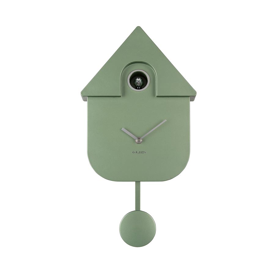 Modern Cuckoo Clock - Metallic Jungle Green [PRE-ORDER END OCT]
