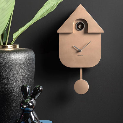 Modern Cuckoo Clock - Metallic Rose Gold [PRE-ORDER END OCT]
