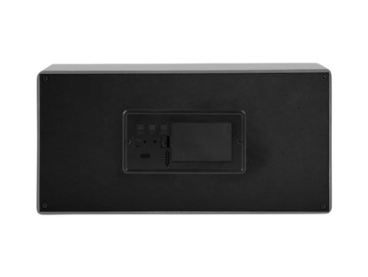 Boxed LED Alarm/Table Clock (USB) - Warm Grey