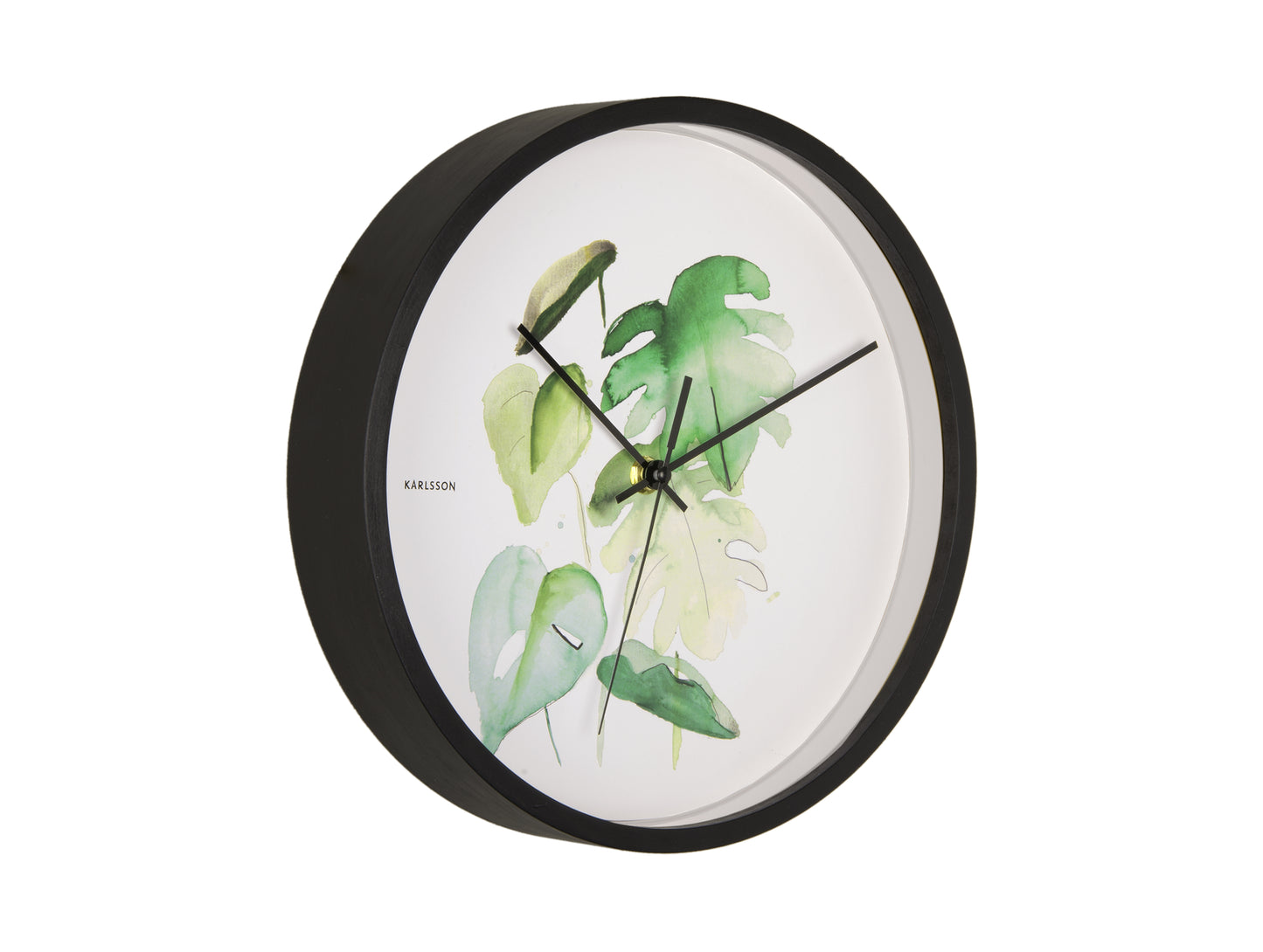 Botanical Clock - Monstera