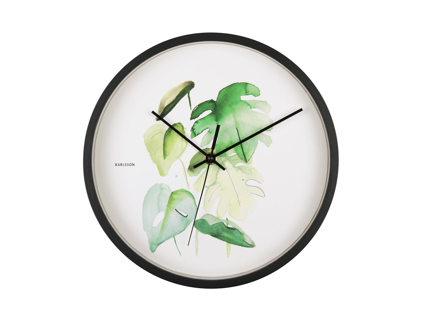 Botanical Clock - Monstera