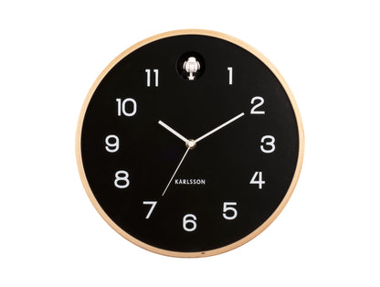 Natural Cuckoo Clock - Black [PRE-ORDER END OCT]
