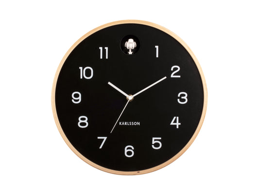 Natural Cuckoo Clock - Black [PRE-ORDER END OCT]