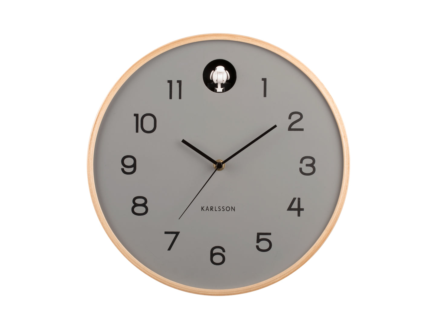 Natural Cuckoo Clock - Mouse Grey