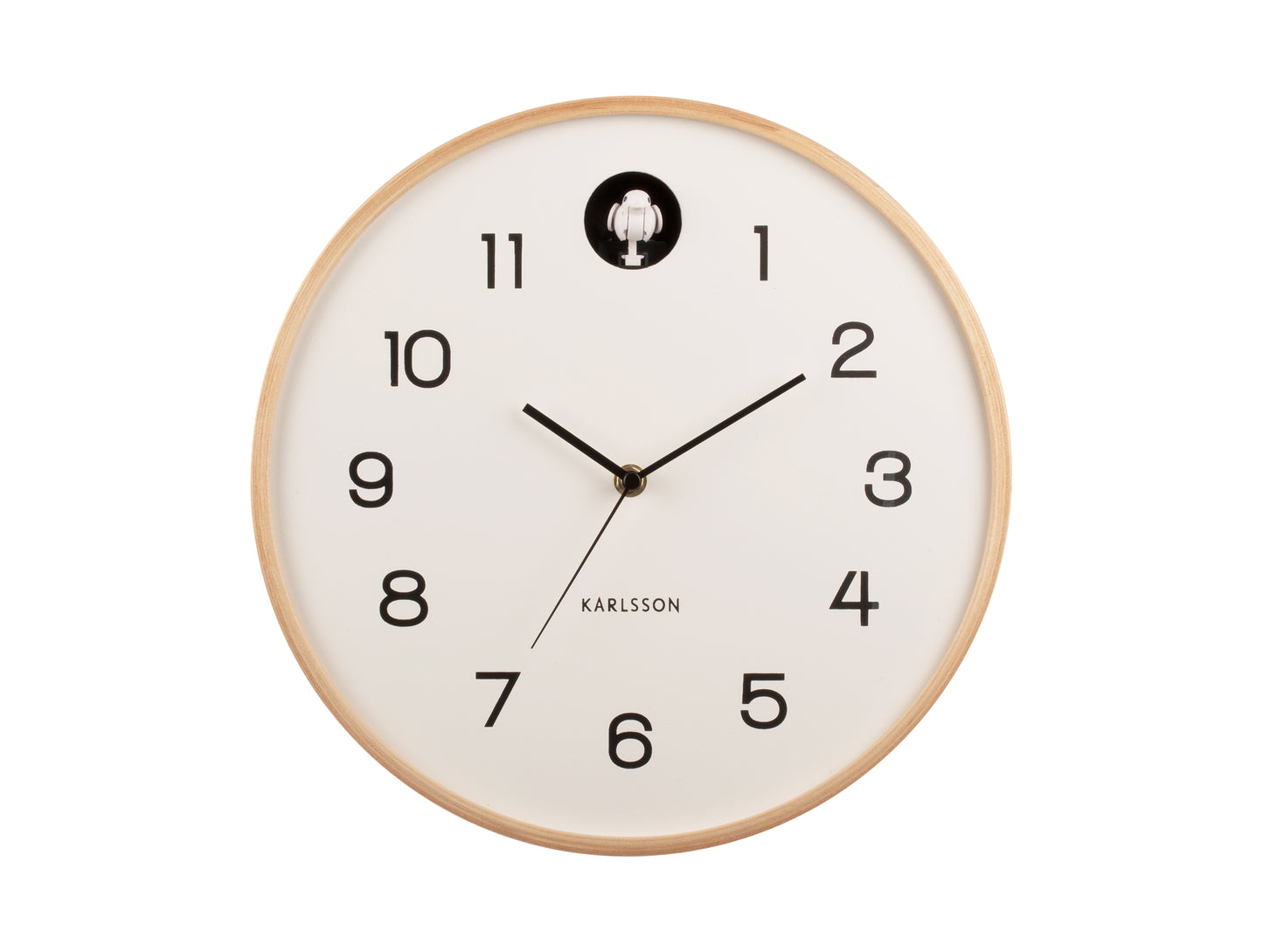 Natural Cuckoo Clock - White