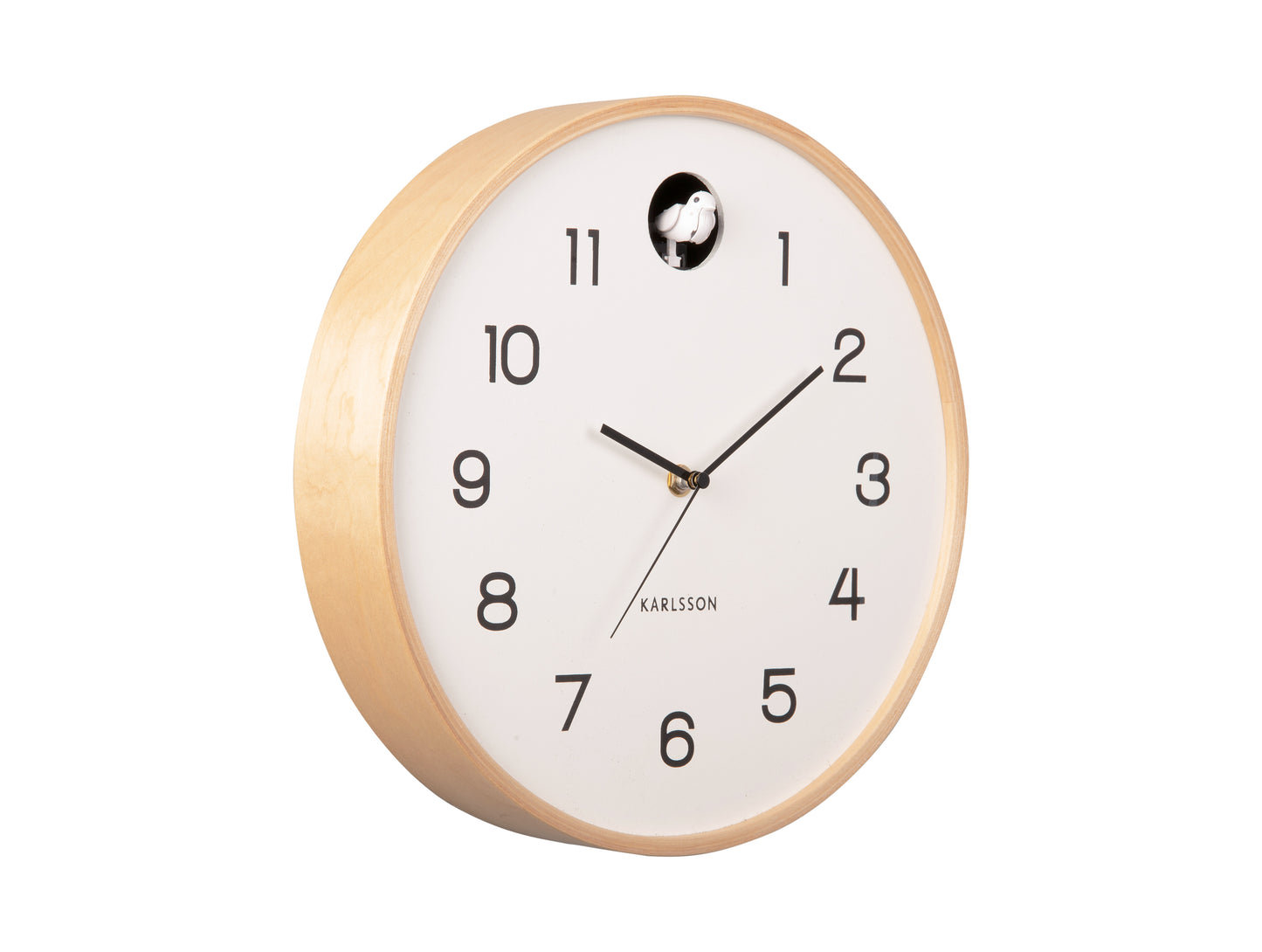 Natural Cuckoo Clock - White