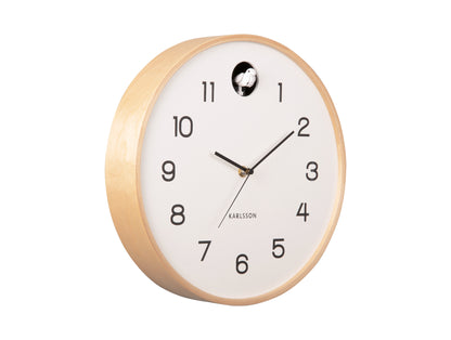 Natural Cuckoo Clock - White