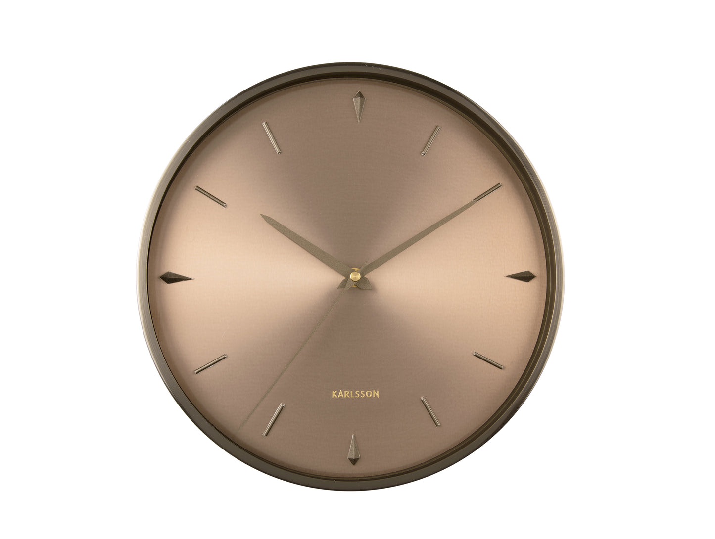 Jewel Clock - Gun Metal