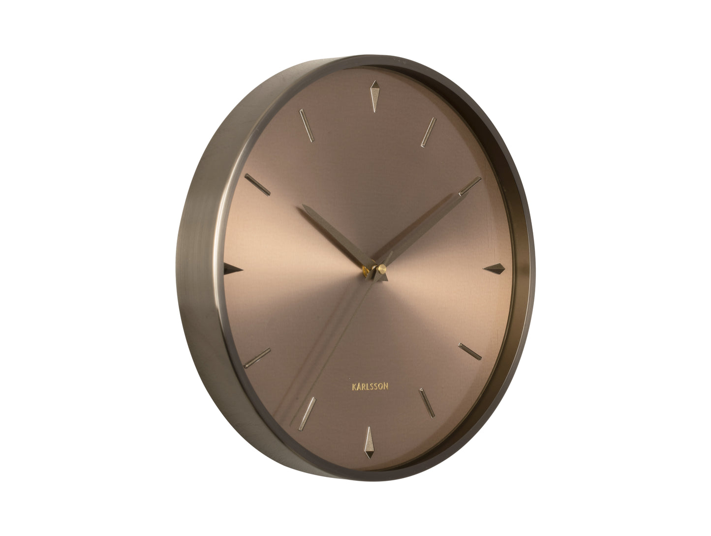 Jewel Clock - Gun Metal