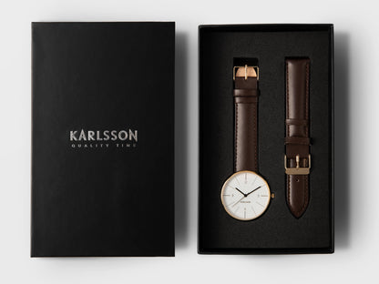 Men's Watch Normann - White