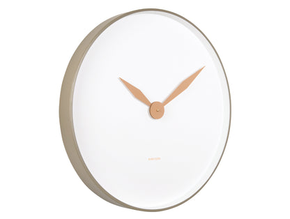 Albatross Wall Clock - Moss Green