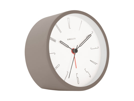 Belle Alarm Clock - Grey