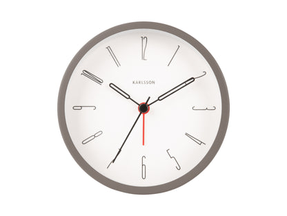 Belle Alarm Clock - Grey