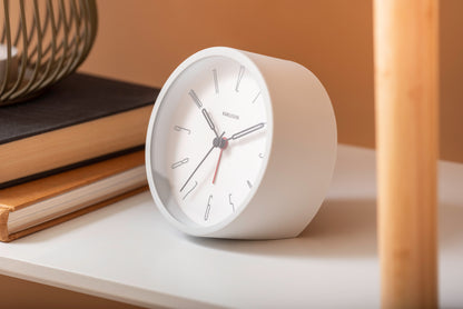 Belle Alarm Clock - White