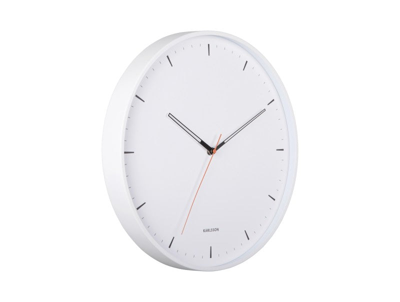 Calm Wall Clock - White