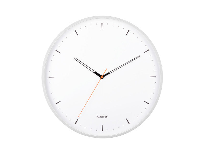 Calm Wall Clock - White