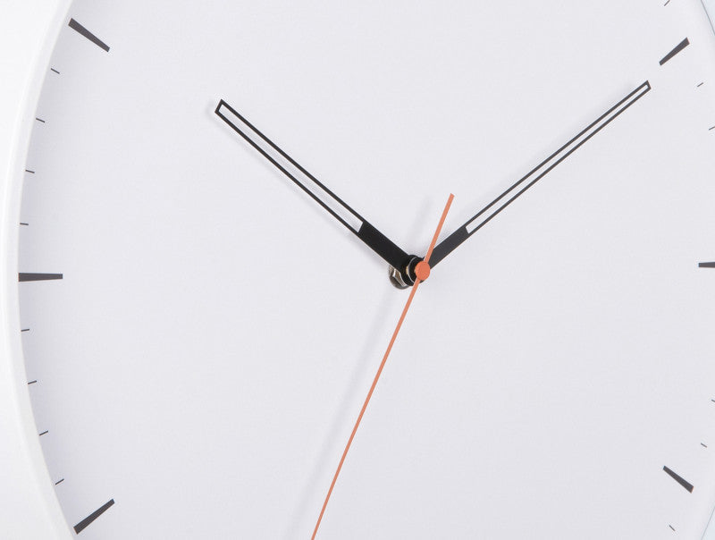 Calm Wall Clock - White