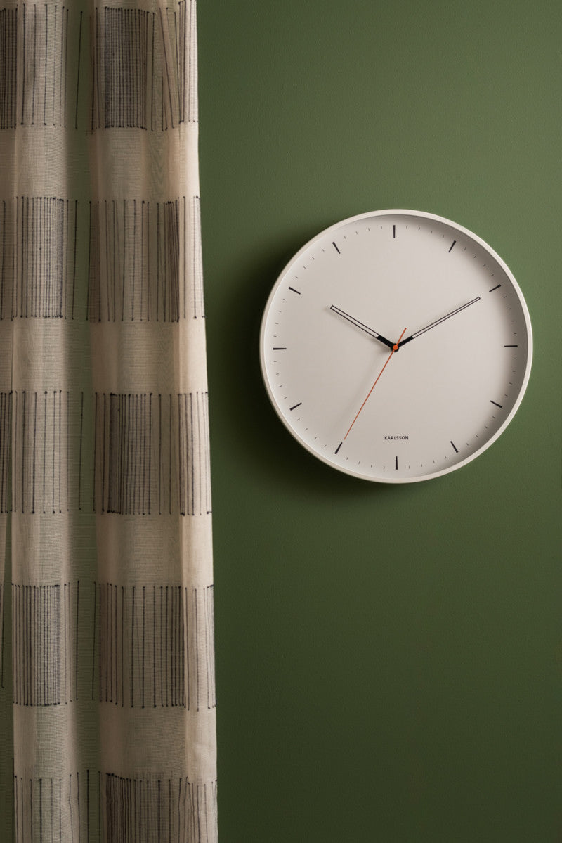 Calm Wall Clock - White