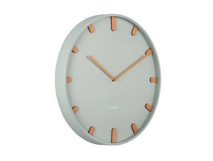 Grace Wall Clock - Grayed Jade