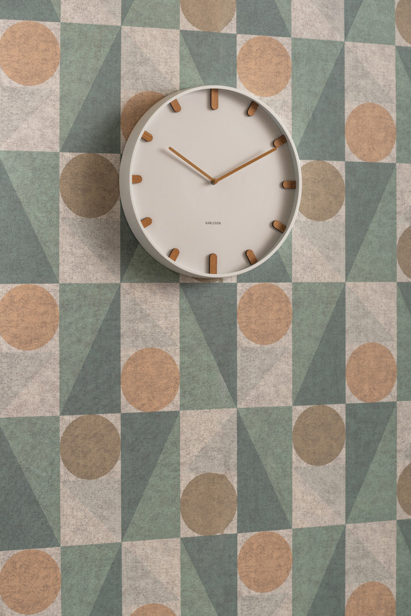 Grace Wall Clock - White