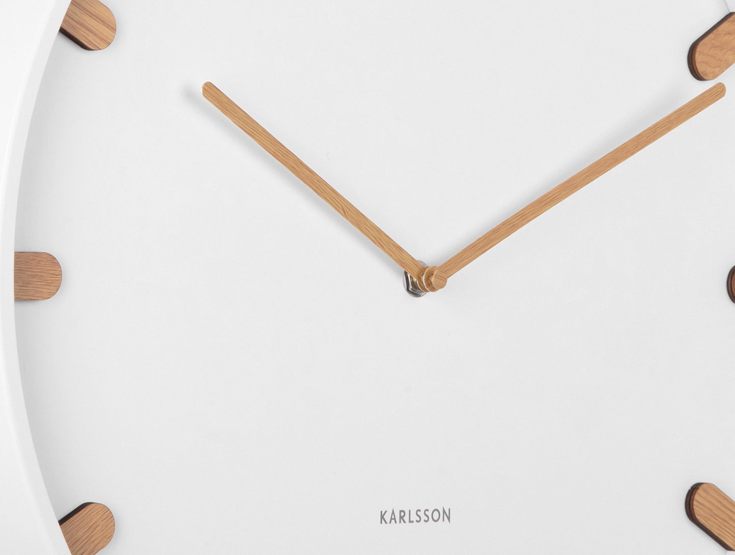 Grace Wall Clock - White