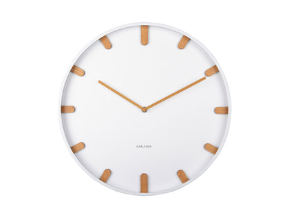 Grace Wall Clock - White