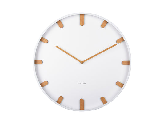 Grace Wall Clock - White