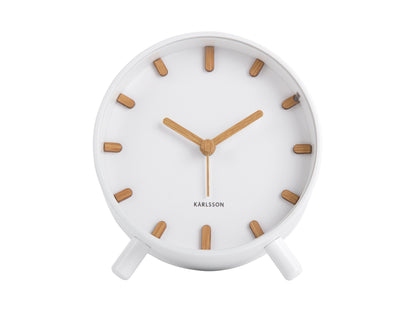 Grace Alarm Clock - White