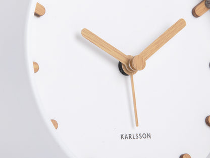 Grace Alarm Clock - White