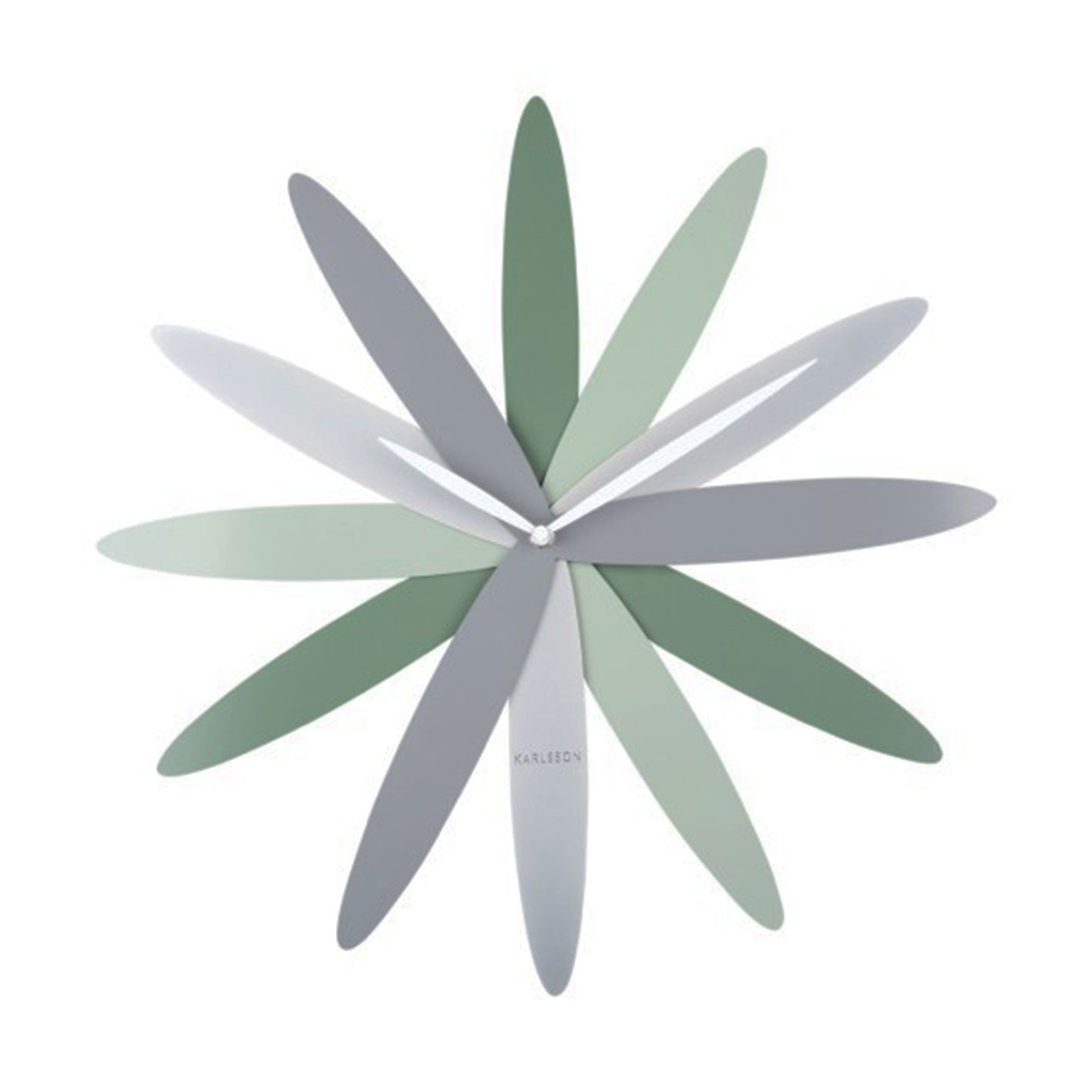 Bloom Wall Clock - Green