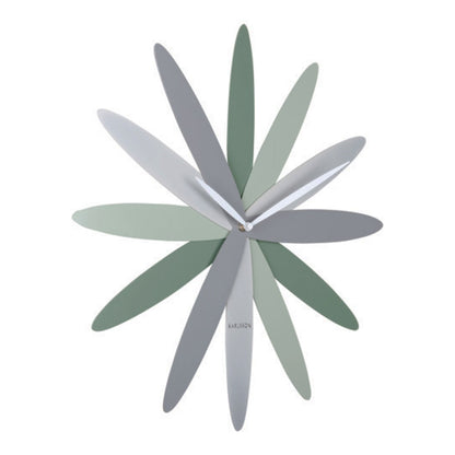 Bloom Wall Clock - Green