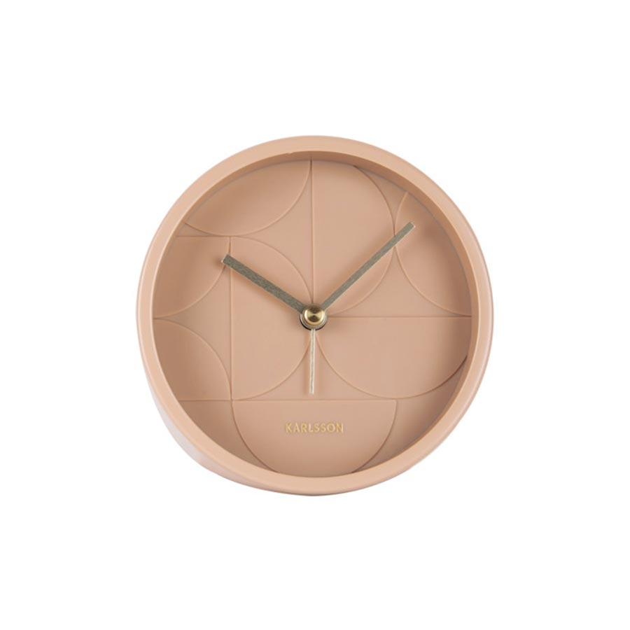 Echelon Alarm Clock - Faded Pink