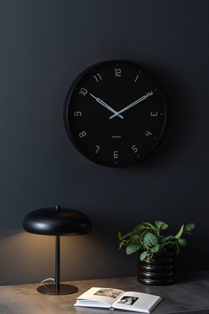Stark Wall Clock - Black