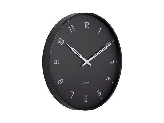 Stark Wall Clock - Black