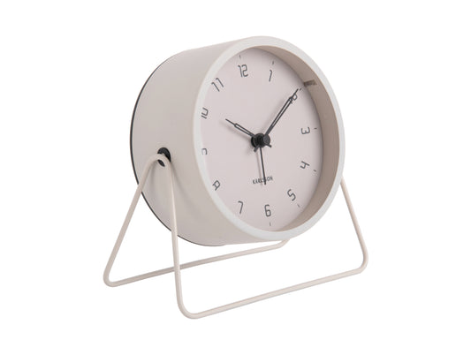 Stark Alarm Clock - Warm Grey