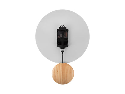 Arlo Pendulum Clock - White