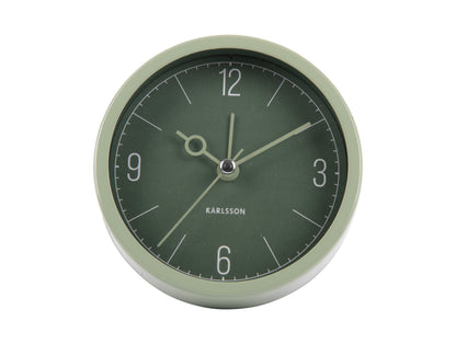 Monocle Alarm Clock - Jungle Green