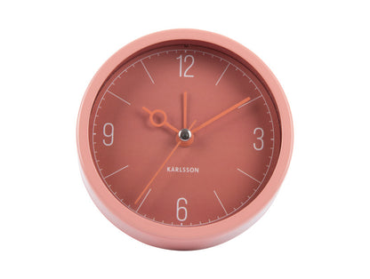 Monocle Alarm Clock - Blush Red