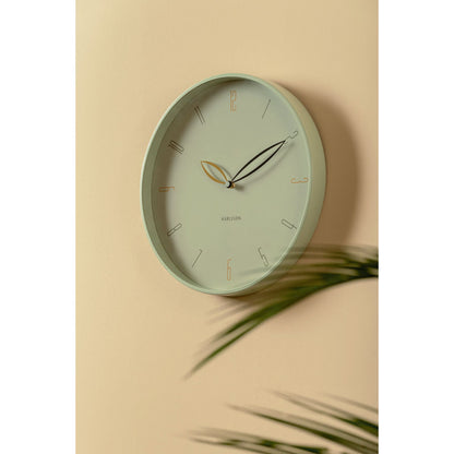 Petals Wall Clock - Grayed Jade