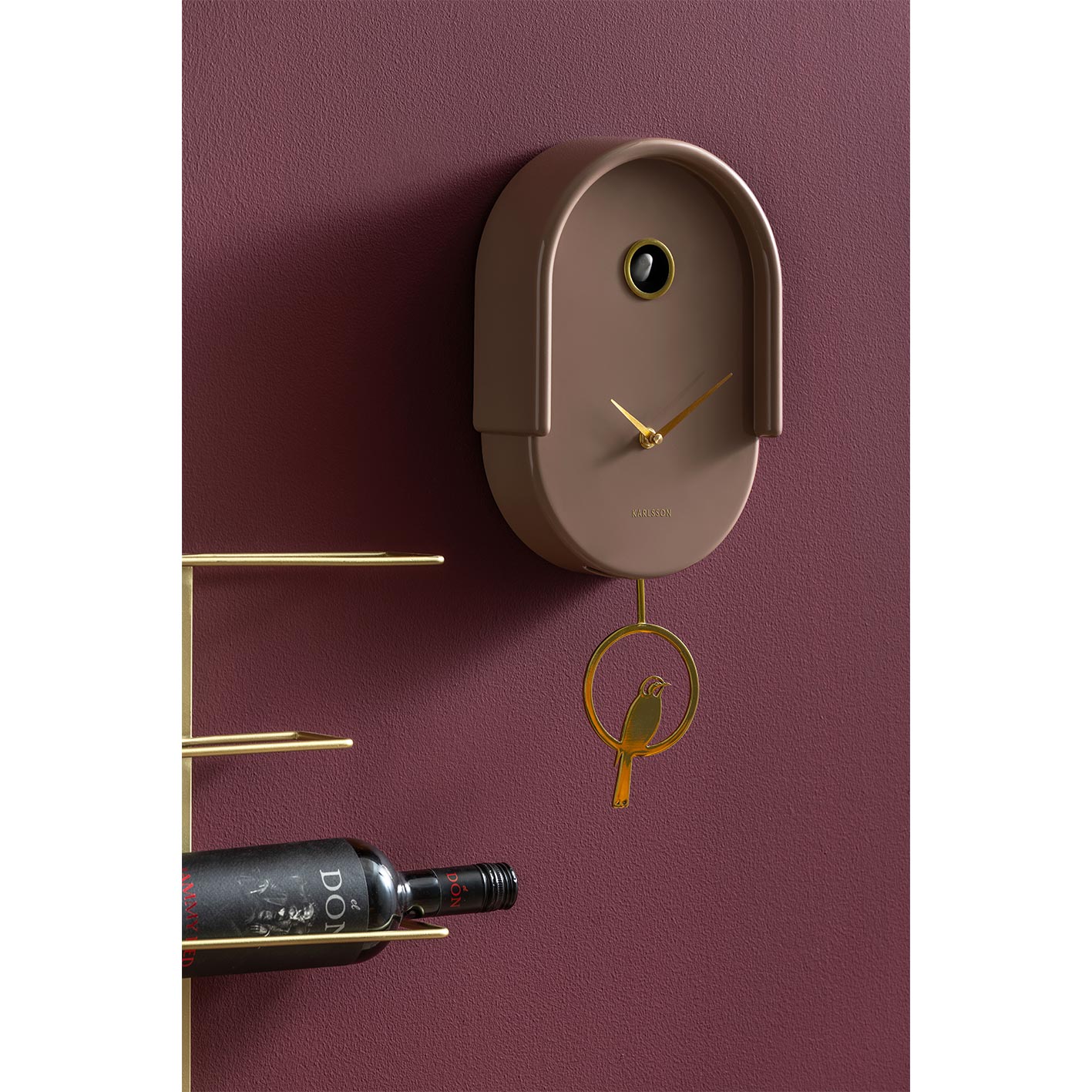 Tweet Clock - Mocha Brown [PRE- ORDER JULY]
