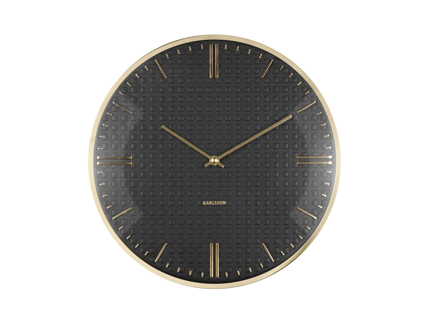 Riqueza Wall Clock - Black [PRE-ORDER JULY]
