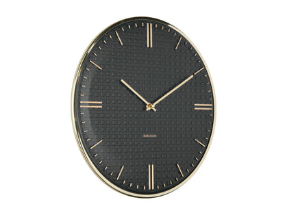 Riqueza Wall Clock - Black [PRE-ORDER JULY]