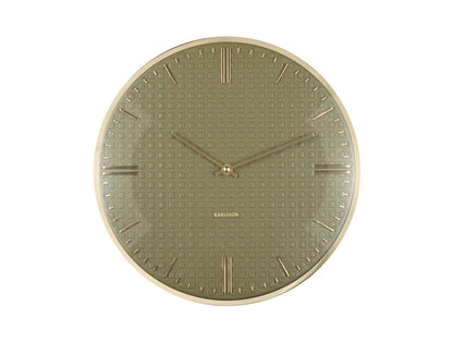 Riqueza Wall Clock - Luxury Green [PRE-ORDER JULY]